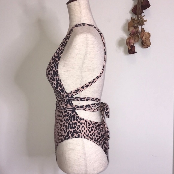 CLEARANCE ‘Harlow’ leopard print monokini - Picture 7 of 9